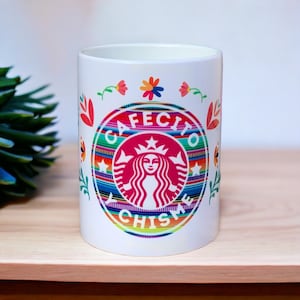 Personalized coffee mug, friendship, mexican coffee mug, latino mug, chingona, cafecito y chisme, chingona mug gift, mexican kitchen