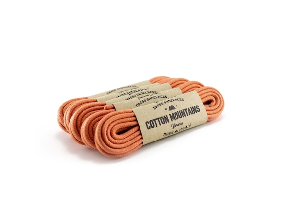 Round orange hotsell shoelaces