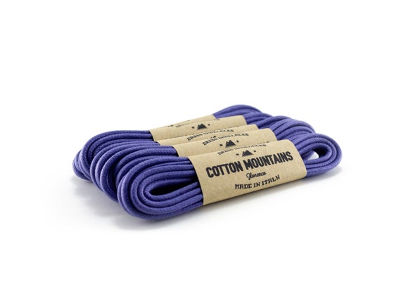 dark purple shoelaces