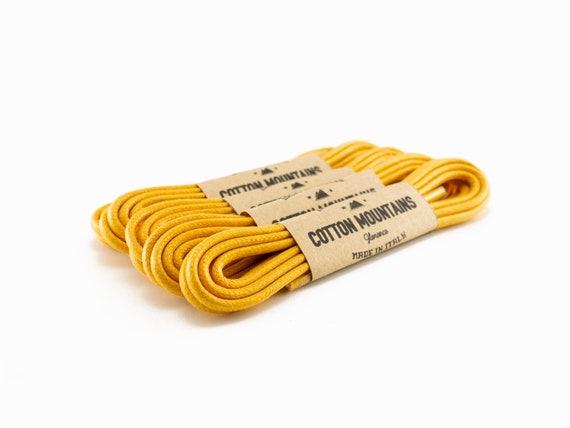 yellow shoe laces