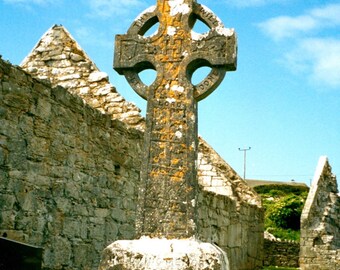Ireland, Beauty of the Cross; Celtic Cross/ Photograph