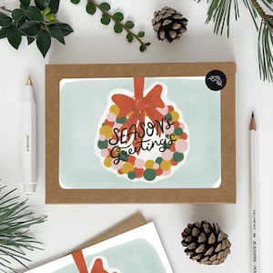 Olde Christmas Shoppe Card Set x 8 - Confezione di biglietti di Natale illustrati x 8 - Set di 8 biglietti di Natale - Biglietti di beneficenza