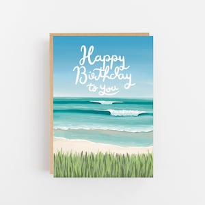 Gefeliciteerd met je verjaardag - Sea Card
