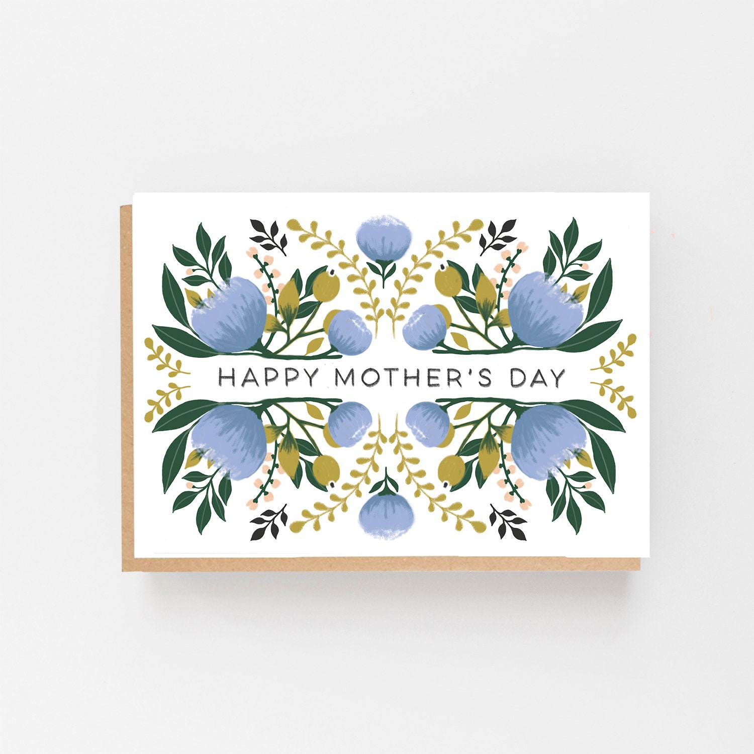 Happy Mother's Day Card - Stylish Card - Best Mum Card - Floral C…