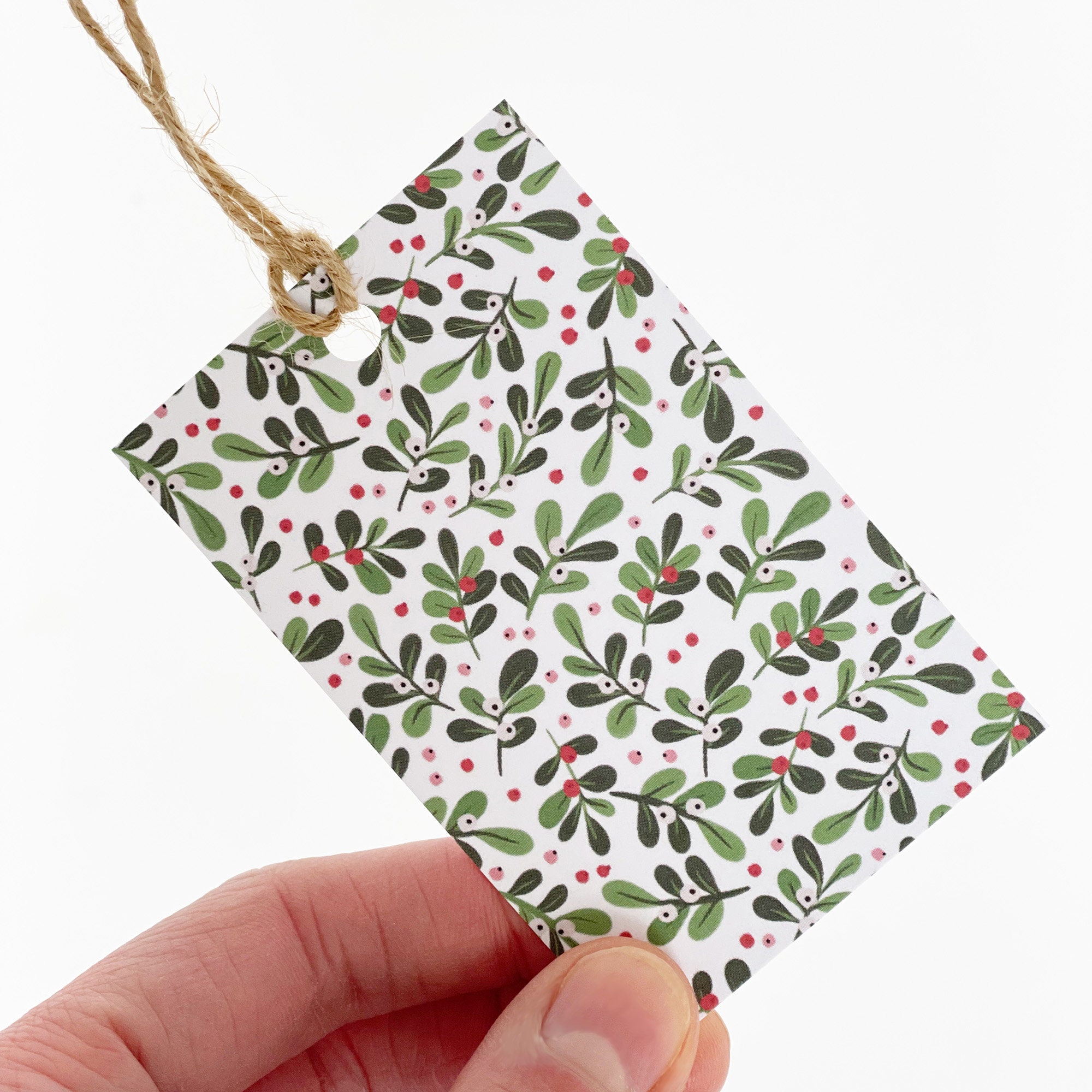 Christmas Mistletoe Recyclable Wrapping Paper