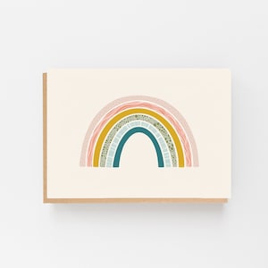 Carte Arc-en-ciel - Any Occassion - Miss You - Amitié - Lockdown Card - Carte de quarantaine