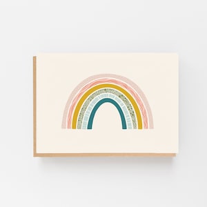 Rainbow Card - Any Occassion - Miss You - Friendship - Lockdown Card - Quarantine Card