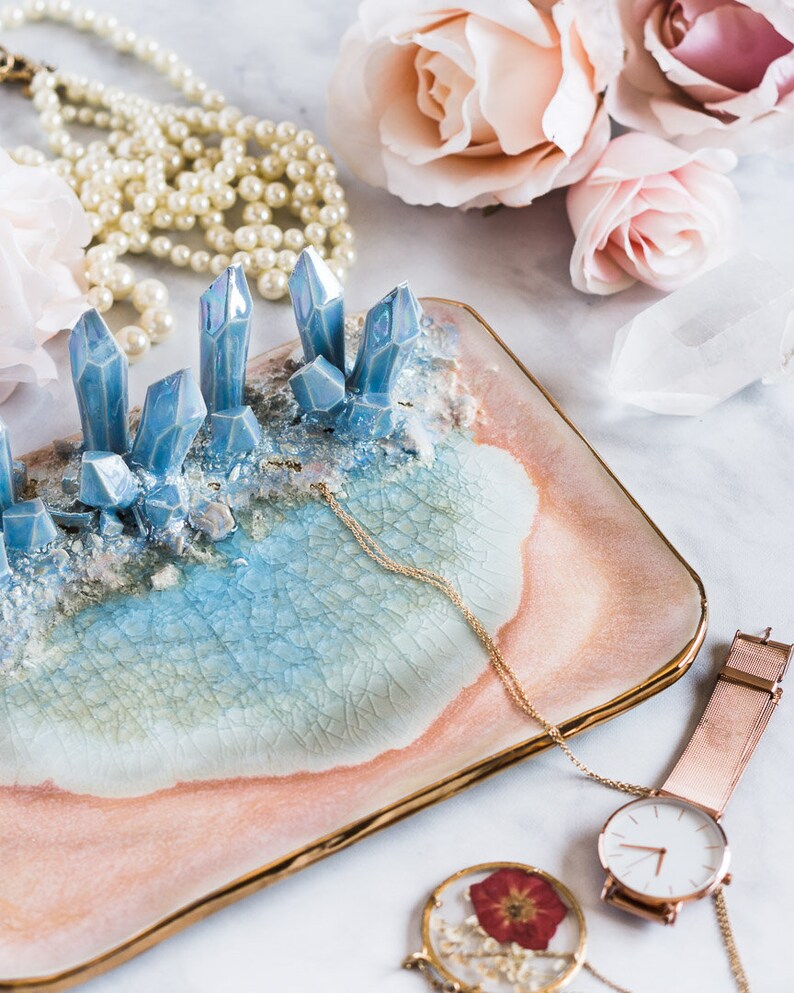 DesignYourOwn Crystal Plate Etsy