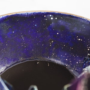 6 Aura Andromeda Crystal Dish Handmade ceramic crystal dish for a unique and elegant jewelry holder image 6
