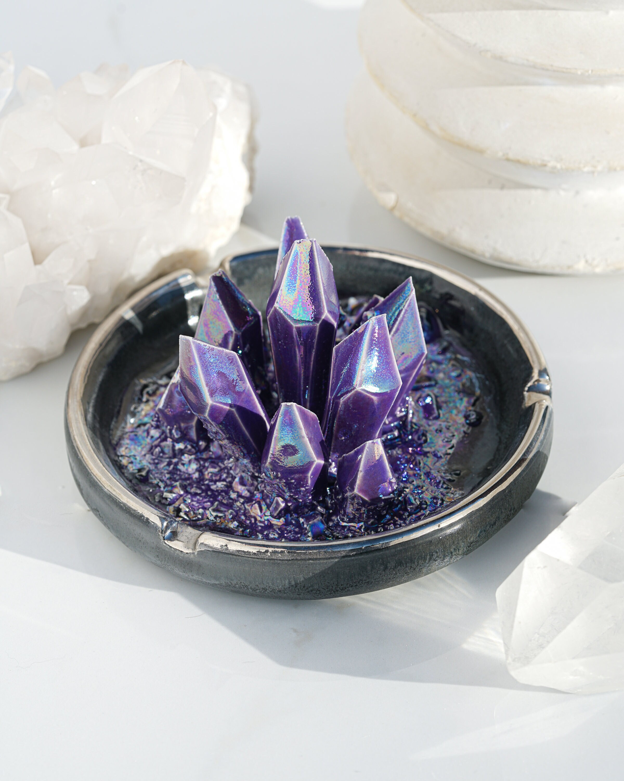 MADETOORDER Crystal Ashtray Etsy