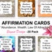 see more listings in the Affirmation Cards section
