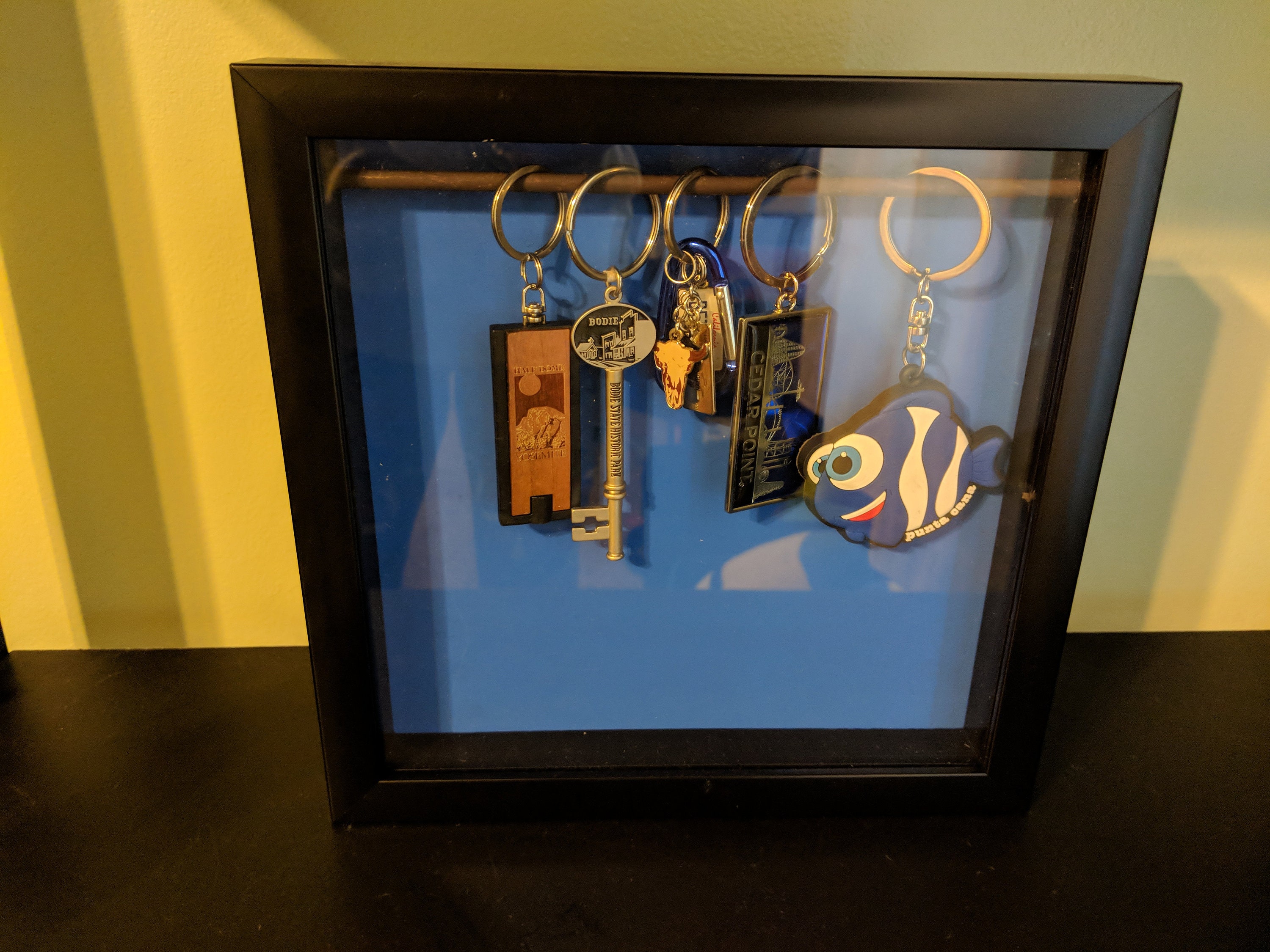 Souvenir keychain display Choose your size Etsy