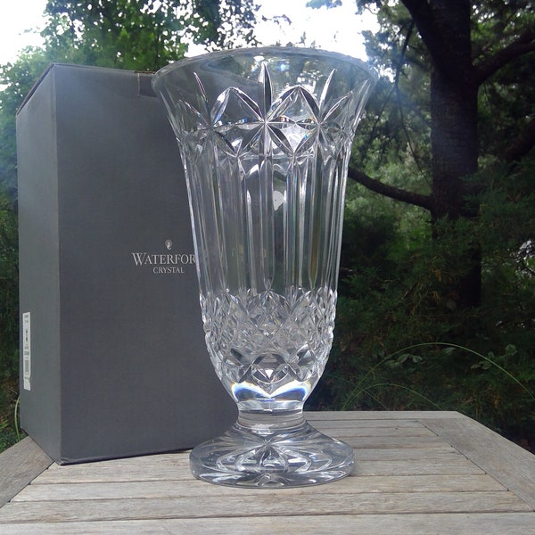 Waterford Heavy Vase Etsy
