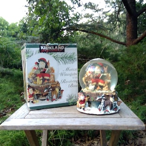 Kirkland Musical Snow Globe - Etsy