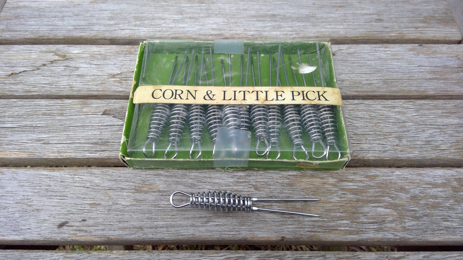 Rare Vintage CORN HOLDERS Picks Set Corn On The Cob Holders Etsy