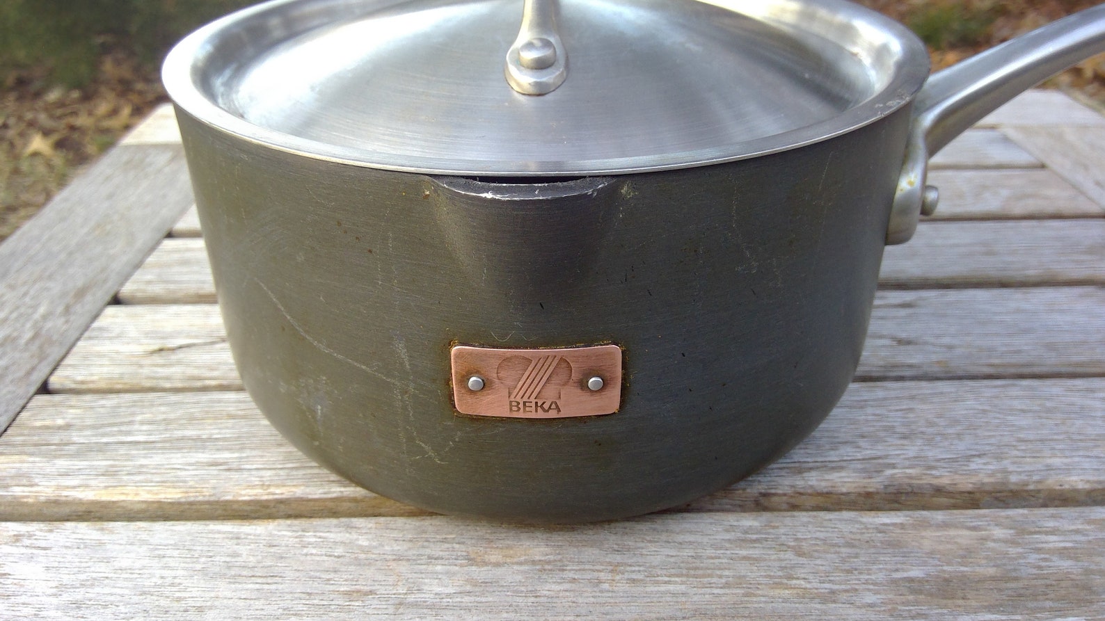 Collectible BEKA Marco Pierre White Sauce Pan Copper Bottom Etsy