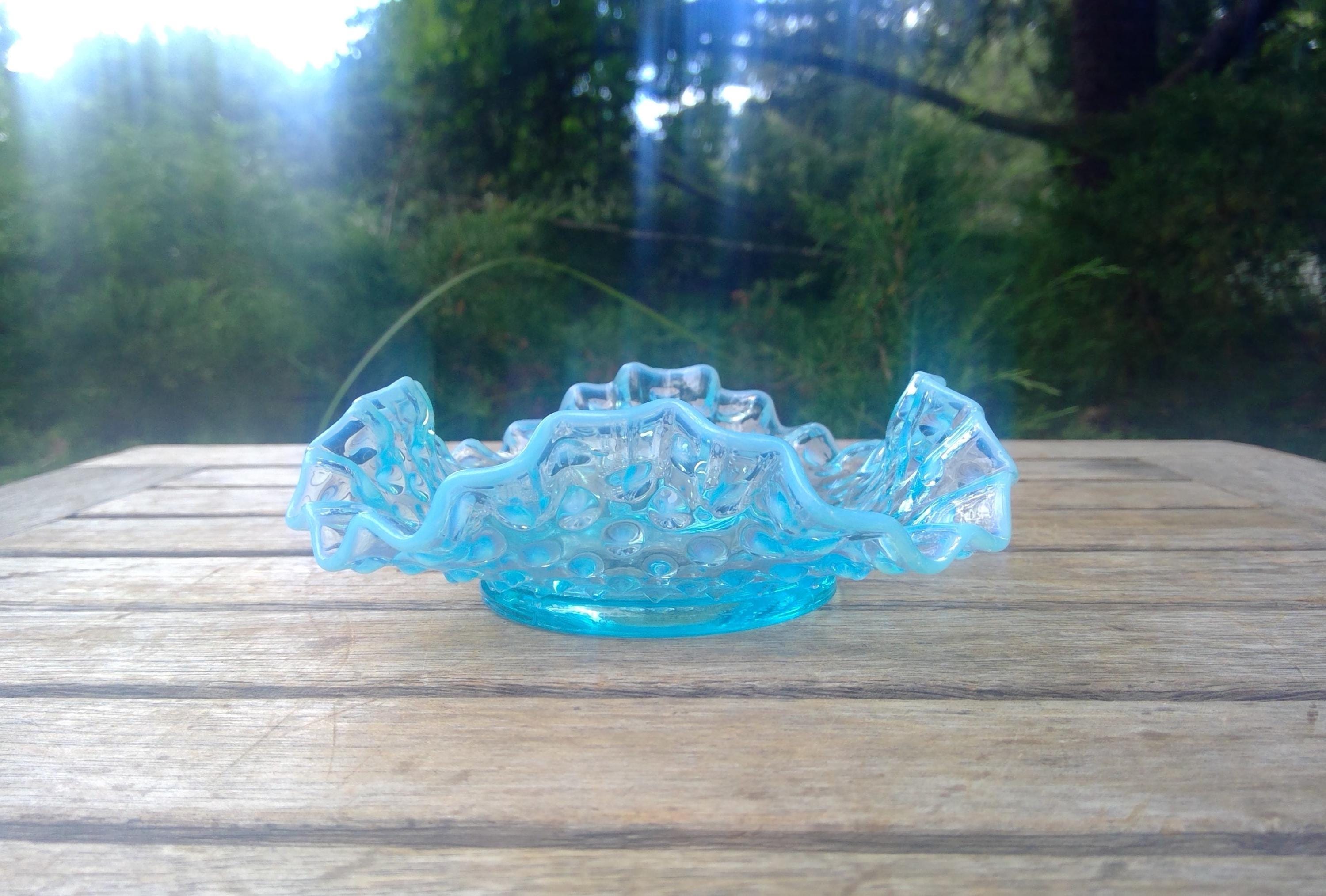 Fenton Blue Opalescent - Etsy