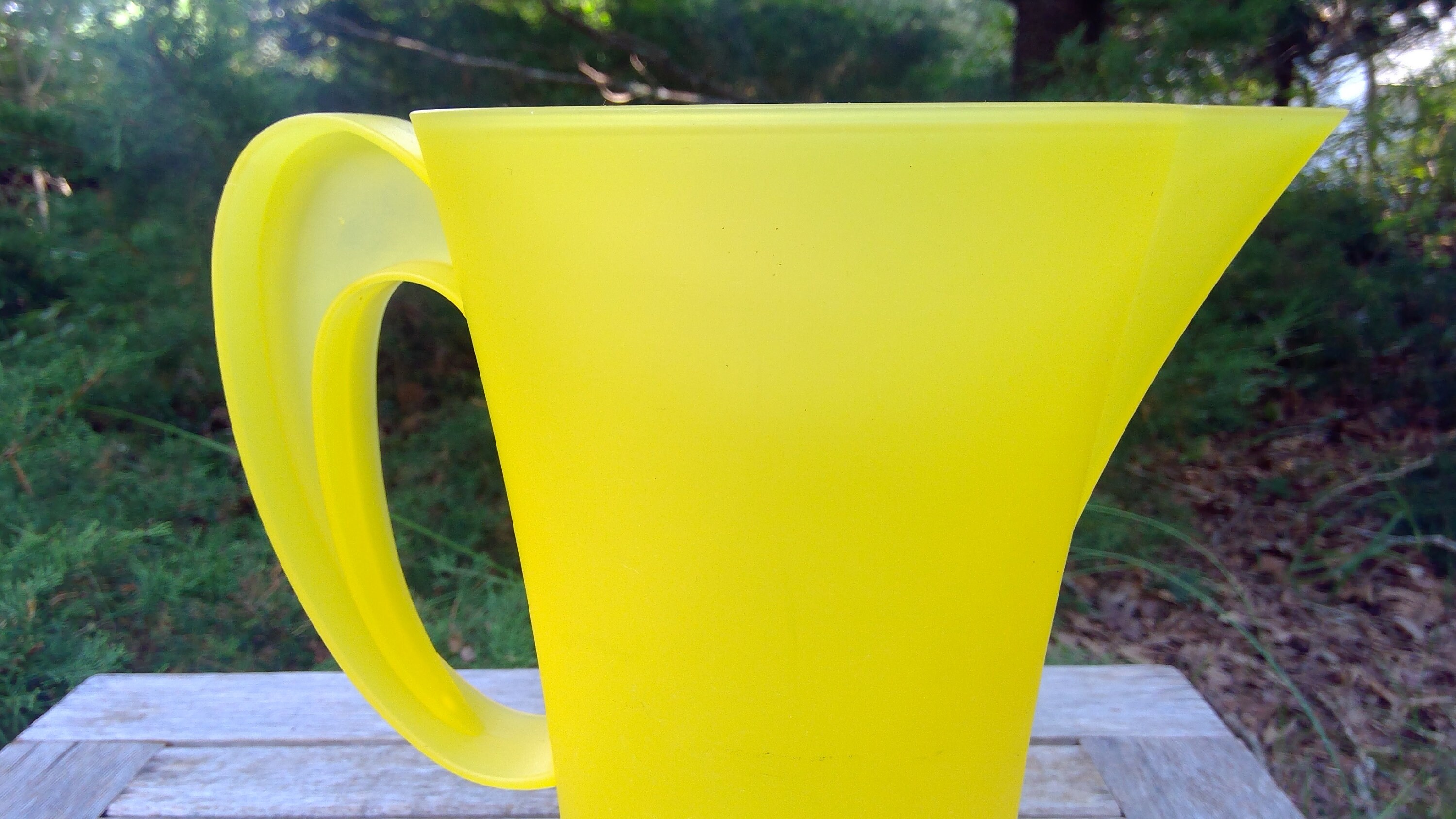 Rare Orange Juice Pitcher With LID MOD YELLOW Sheer Plastic Etsy