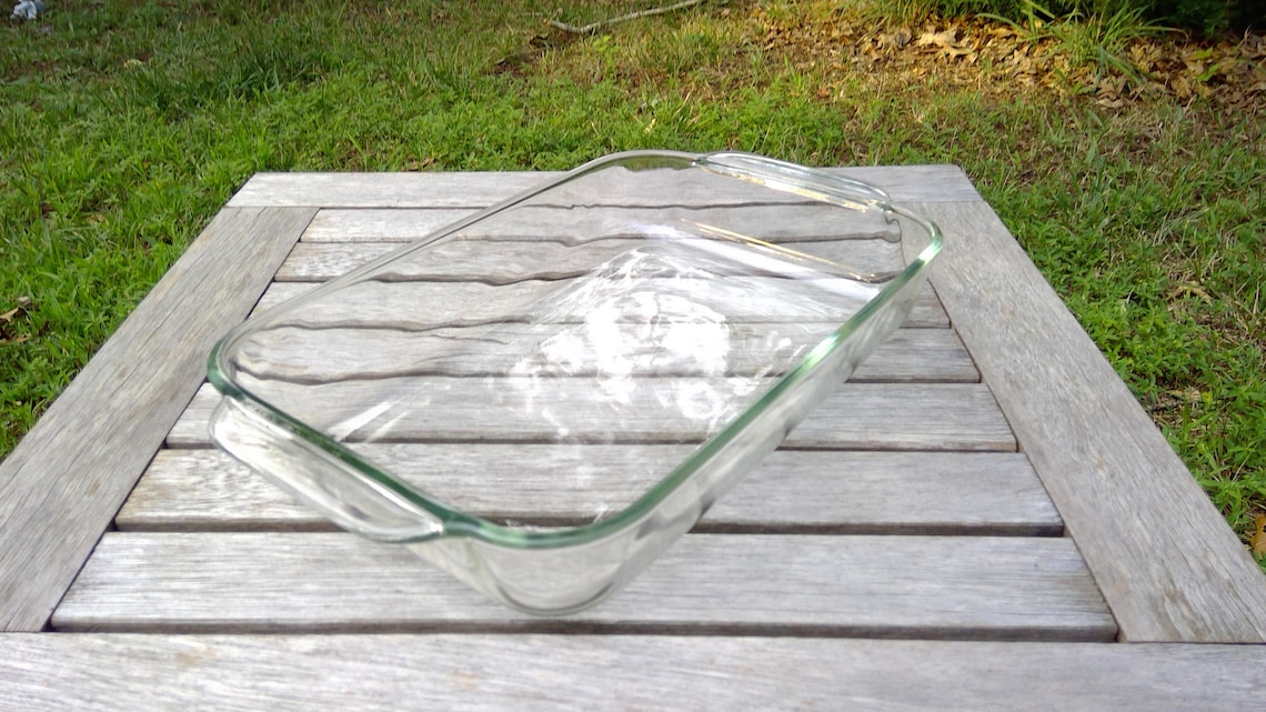 Vintage Pyrex Lasagna Glass Pan Casserole Dish PETITE 232 Pan Etsy