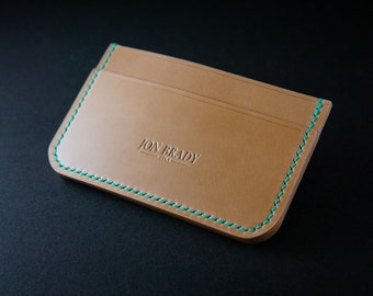 Shell Cordovan Card Wallet, Shinki Hikaku, Mens Luxury Wallet, Minimalist Card Holder, Front Pocket Wallet, Slim Wallet, Gift for Him