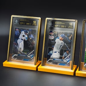 Soporte de exhibición de tarjetas calificadas GradedGuard BGS Beckett - Panini de Pokémon, béisbol y fútbol, tarjeta calificada bgs: ¡proteja sus objetos de colección!