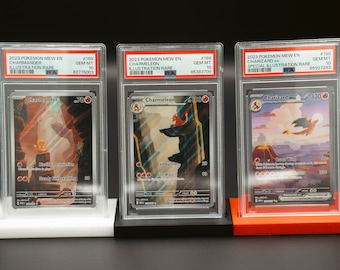 PSA Graded Card Display Stand  - Pokemon, Baseball, Football panini, psa graded card - Safeguard Your Collectibles!