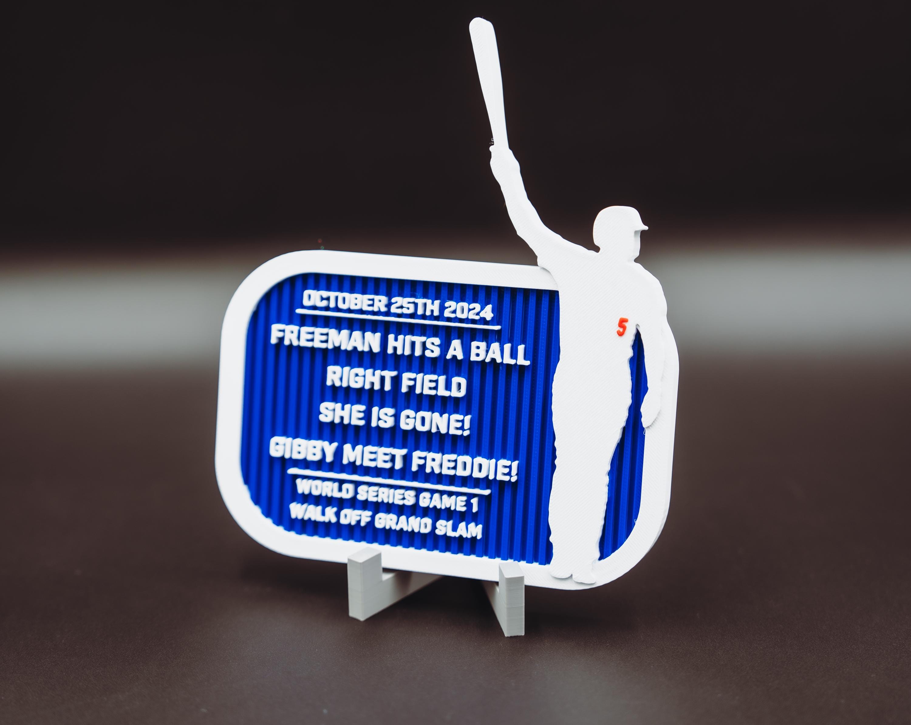 Freddie freeman grand slam - Etsy 日本