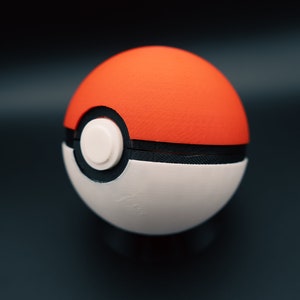 Pokémon Pokeball Replica Prop Multi Color 3D Print - peça de exibição impressa em PLA!