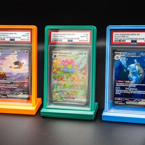Présentoir pour cartes graduées PSA/CGC GradedGuard - Pokémon, baseball, football panini, carte graduée psa - protégez vos objets de collection !