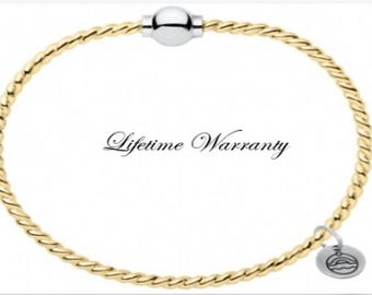 Just Released!  Authentic LeStage Cape Cod Gold/Silver Twisted Bracelets