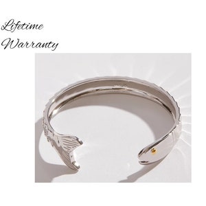 Authentic LeStage Silver Cape Cod Fish Bracelet