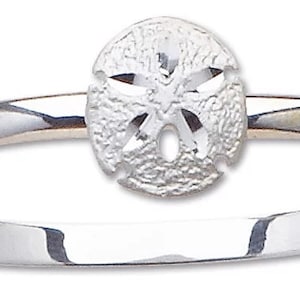Sterling Sand Dollar Bangle
