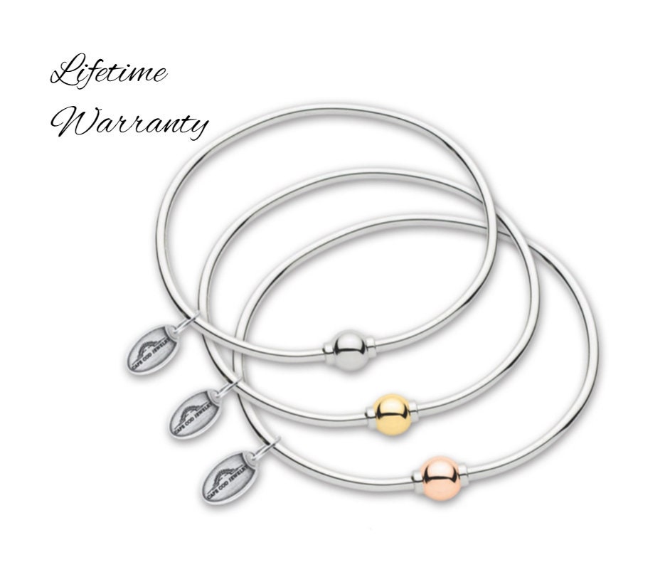Sterling Silver and 14KT Gold Single Bead with Twisted Wire | Cape Cod  Jewelry | Attleboro, MA