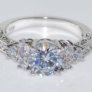 Sterling Silver Filigree Cocktail Ring