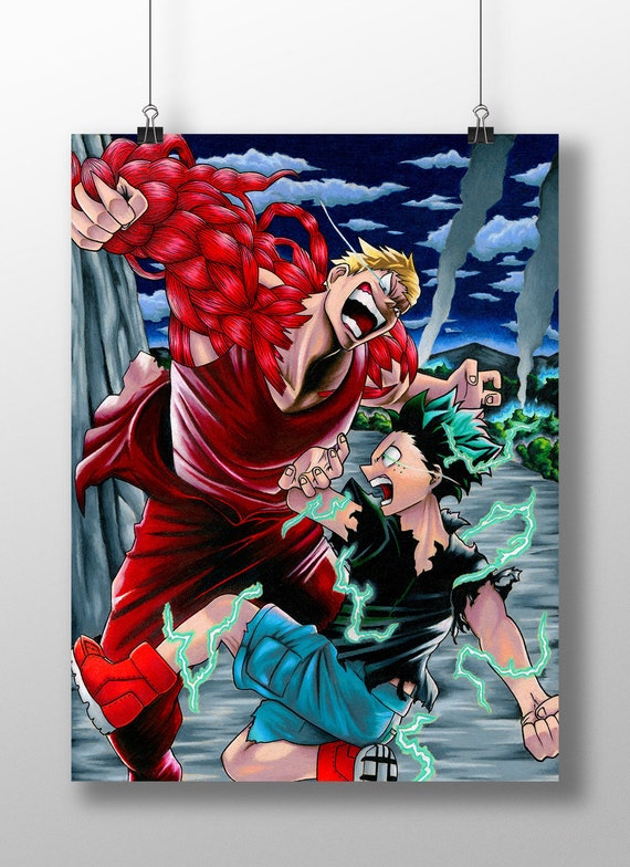 photo Deku Vs Muscular Cover deku vs muscular print