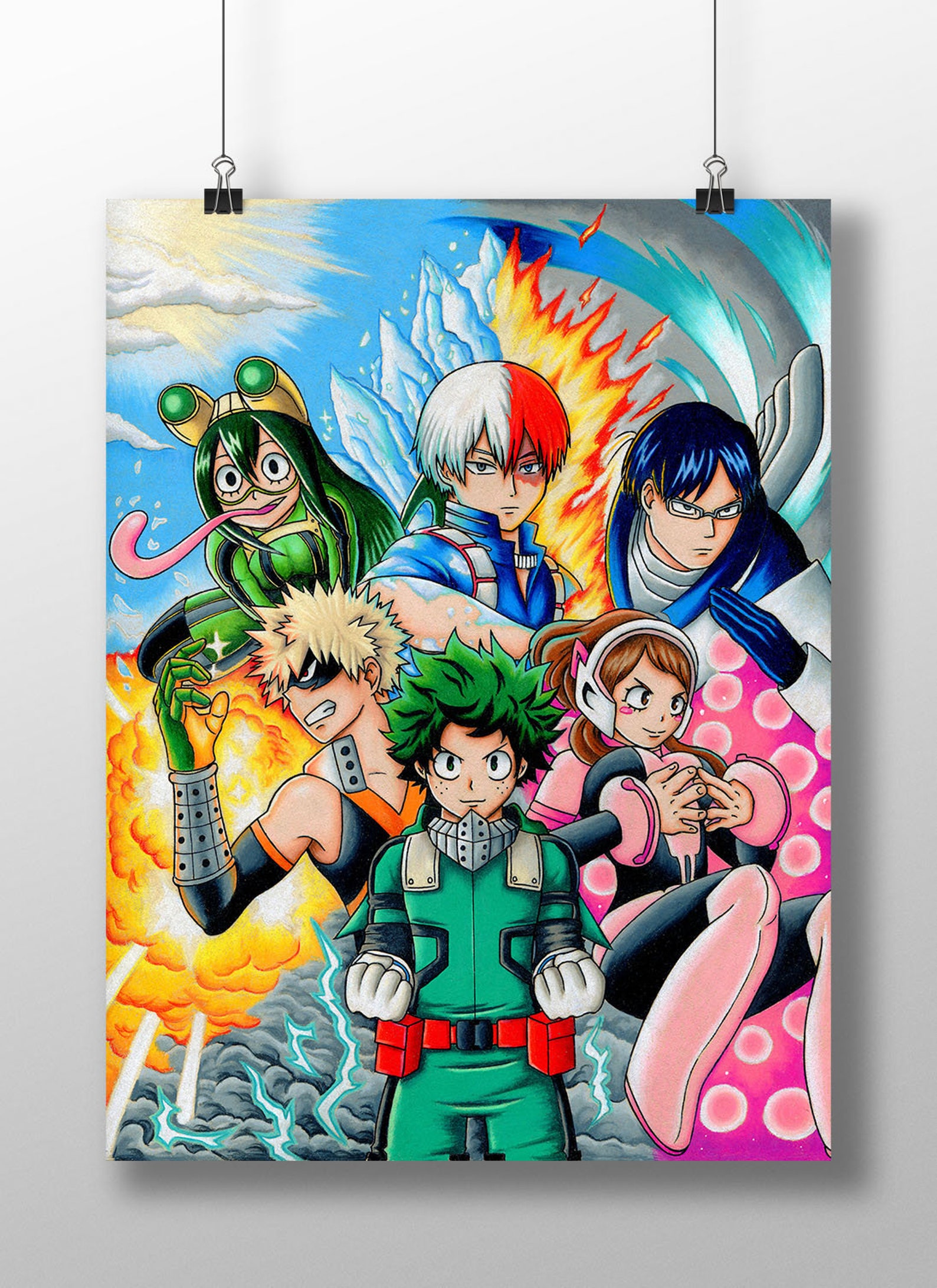 MY HERO ACADEMIA Print | Etsy