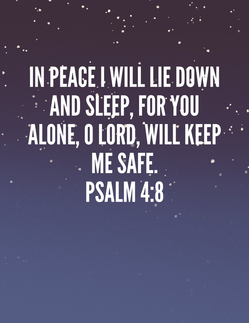 Bedtime Scripture Bundle - Etsy