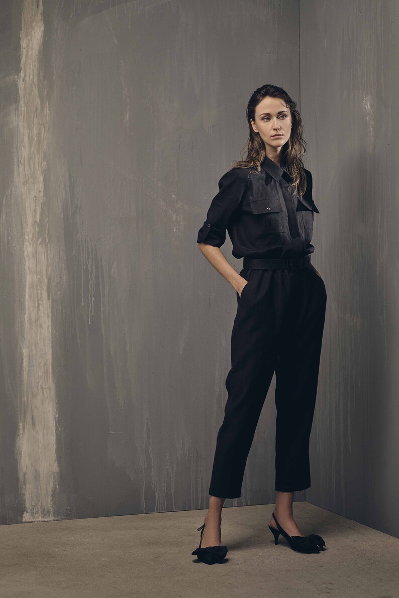 Linen Jumpsuit/ Wedding Jumpsuit/ Linen Clothing/ Bridal Etsy UK