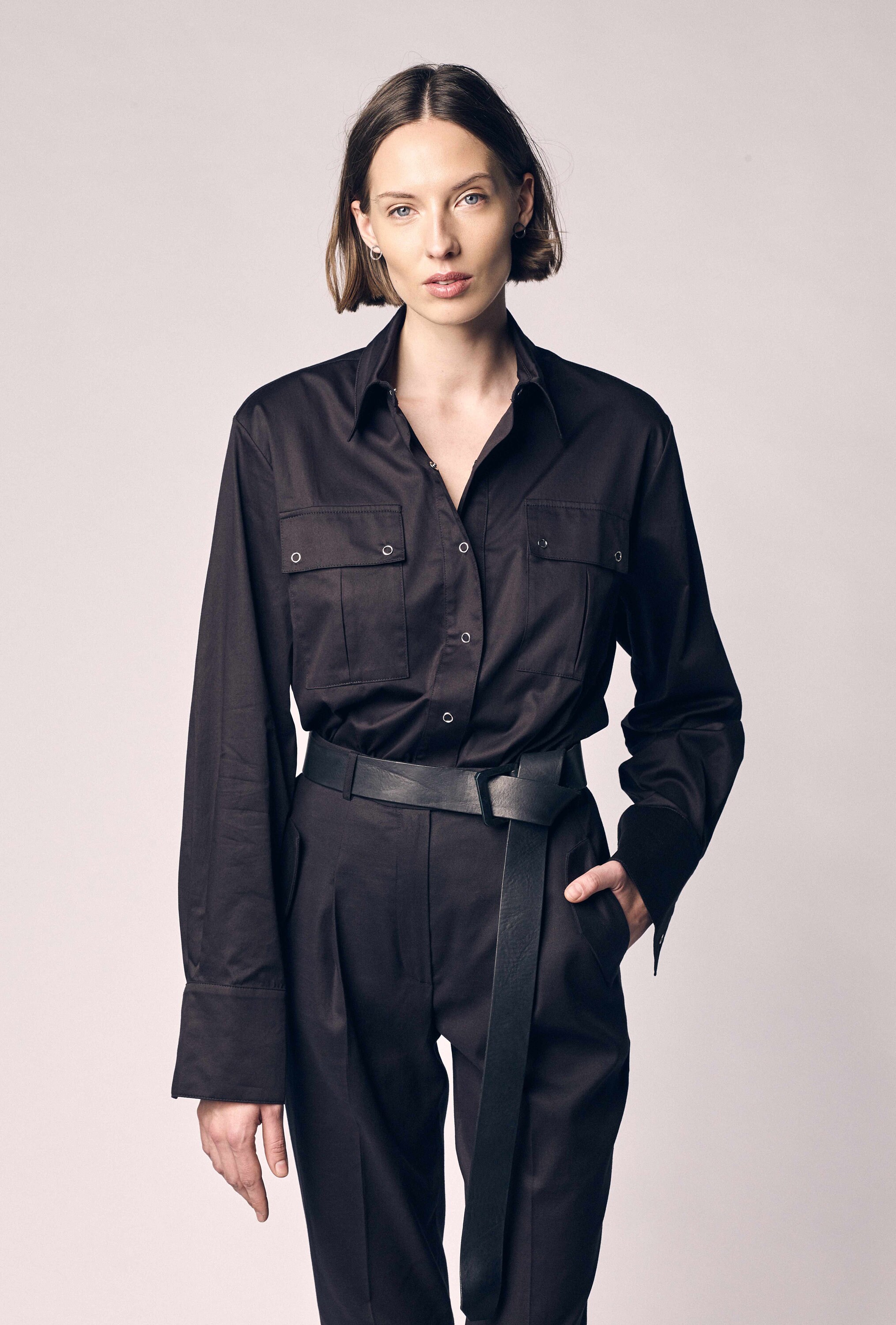 Organic Cotton Shirt Women/ Women Shirtdress/Ethical Clothing By Pixie Won't Play