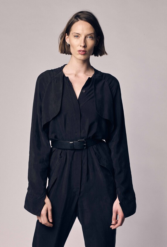 black jumpsuit women's clothing