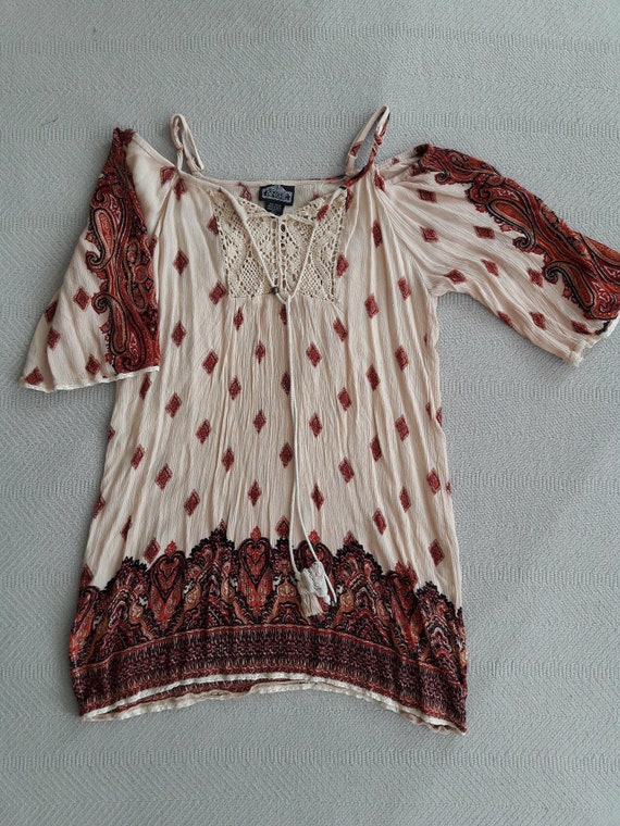 boho tunic shirt