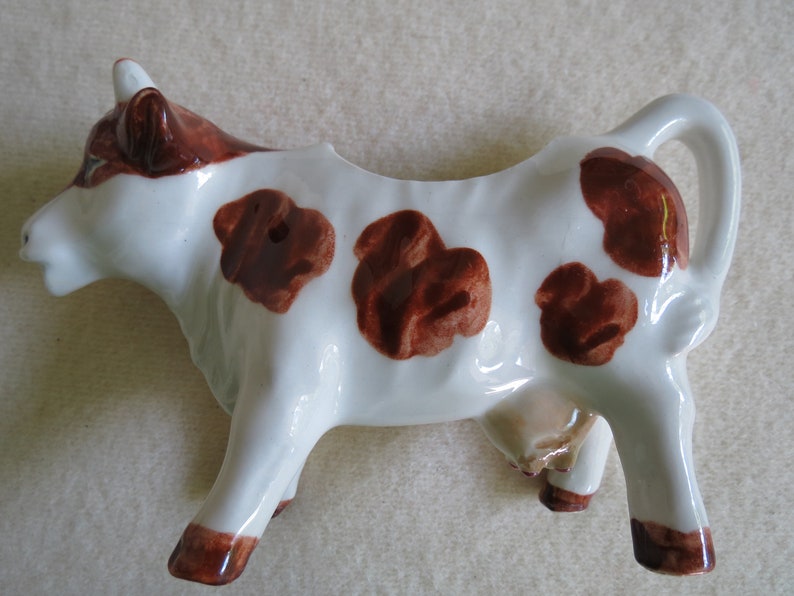 Dairy Cow Cream Pitcher Small Milk Pitcher Excellent Etsy