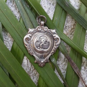 English Sterling Silver Sports Medal - Antique Soccer Award - Birmingham 1926 - Wonderful Condition