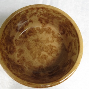 Antique Sponge Ware Bowl - Wonderful Old Pottery Bowl - Excellent Condition