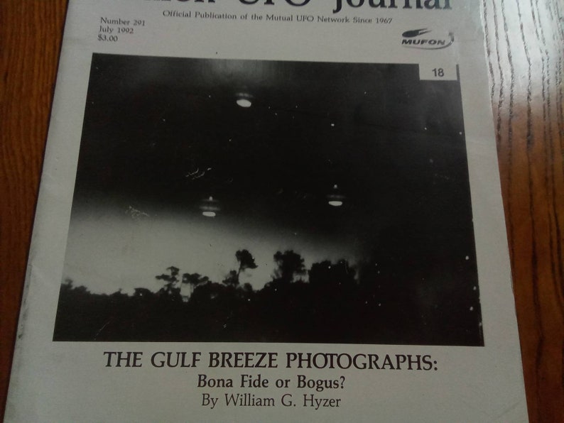 MUFON Magazine Mutual UFO Network UFO Journal July 1992 Number 291 Great Condition image 2