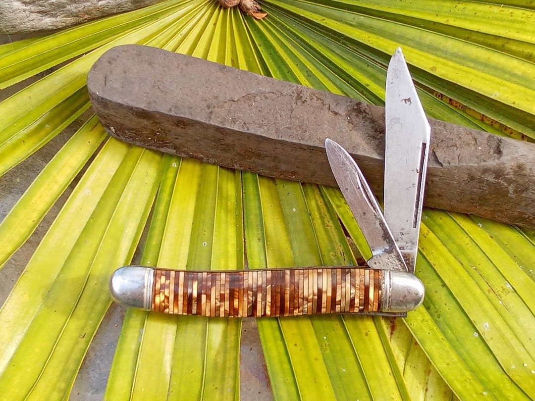 Hammer Brand USA Knife 2 Blade Pocket Knife Vintage Folding Knife Nice Used Condition Etsy