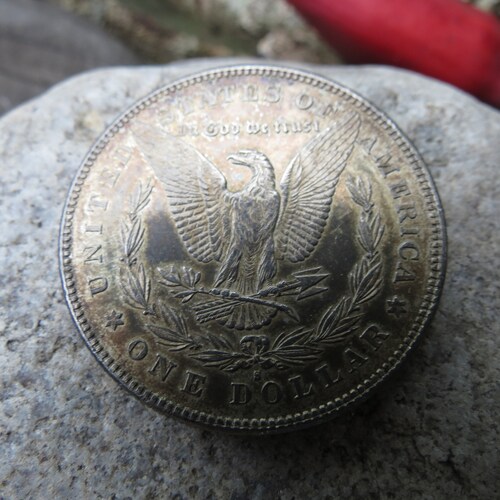 1878 S United States Silver Dollar Coin - U.S. Silver Dollars - Morgan Dollar - San shops Francisco - Used Condition