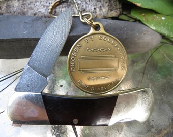 Bear MGC Cutlery Folding Knife in Collectors' Box - Damascus