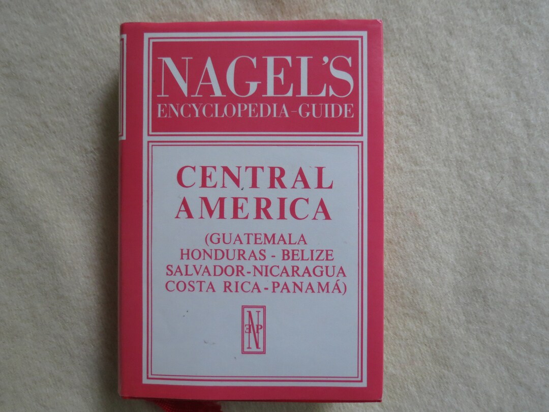 Nagel's Encyclopedia Guide to Central America Honduras - Etsy