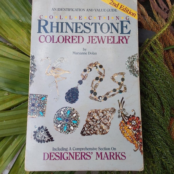 Collecting Rhinestone Colored Jewelry - Maryanne Dolan - Identification & Values - Designers' Marks - Nice Used Condition